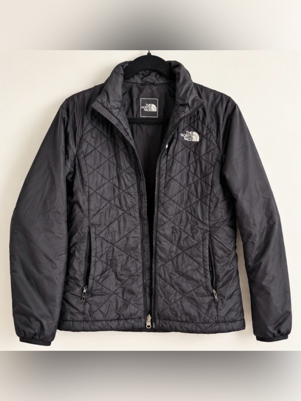 The North Face Diamond Peak Insulated Jacket Women's Quilted Black Small